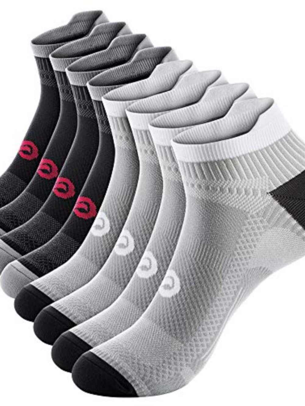 PAPLUS Running Compression Ankle Socks Arch Support Athletic